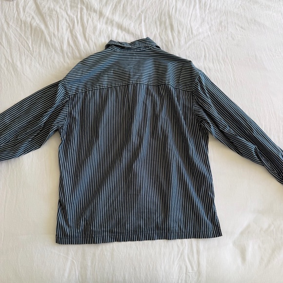 Uniqlo Striped Button-Up Shirt Sz S - Picture 5 of 6